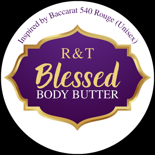 R & T Blessed Body Butter Inspired by Baccarat Rouge 540 (Unisex)